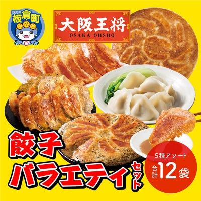大阪王将 餃子バラエティセット(5種アソート)計12袋|13_nnb-070101