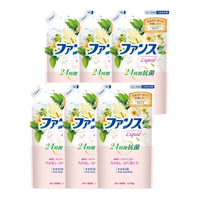 第一石鹸 ファンスリキッド 液体衣料用洗剤 詰替用 0.72kg×6個|13_bsa-390601