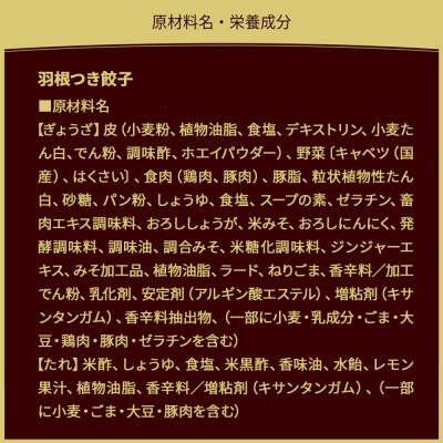 大阪王将 羽根つき餃子 4袋セット|13_nnb-010401