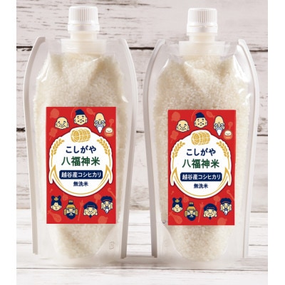 4人前【カレーライスセット】こしがや苺カレー・こしがや八福神米(無洗米)