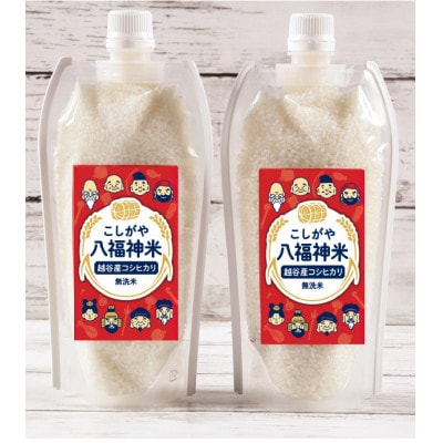 4人前【カレーライスセット】こしがや苺カレー・こしがや八福神米(無洗米)