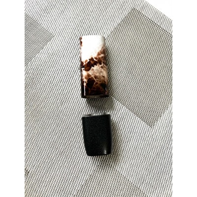 アイコス イルマ ワン カバー プラチナ箔押しまだら模様 IQOS ILUMA ONE用ケース