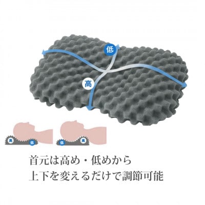 昭和西川　ムアツまくらMP2100　ピローケースセット　ピンク