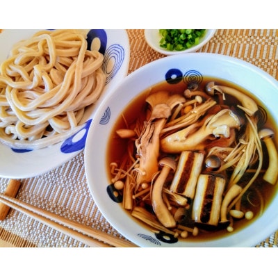 武蔵野うどん(冷凍)　肉汁つけうどん　キノコ汁つけうどん　各2人前セット