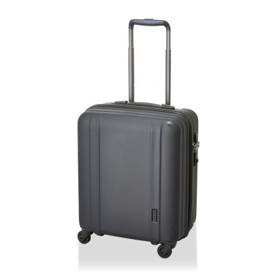 超軽量・頑強スーツケース　ゼログラ ZER2088-46 マットブラック　Sサイズ