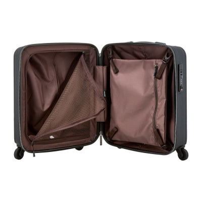 超軽量・頑強スーツケース　ゼログラ ZER2088-46 マットブラック　Sサイズ