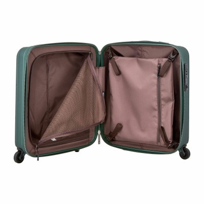 超軽量・頑強スーツケース　ゼログラ ZER2088-46 ミッドナイトグリーン　Sサイズ