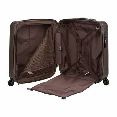 超軽量・頑強スーツケース　ゼログラ ZER2088-46 ブラウン　Sサイズ