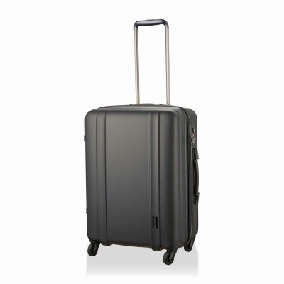 超軽量・頑強スーツケース　ゼログラ ZER2088-56 マットブラック　Mサイズ