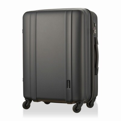超軽量・頑強スーツケース　ゼログラ ZER2088-56 マットブラック　Mサイズ