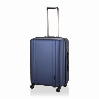 超軽量・頑強スーツケース　ゼログラ ZER2088-56 マットネイビー　Mサイズ
