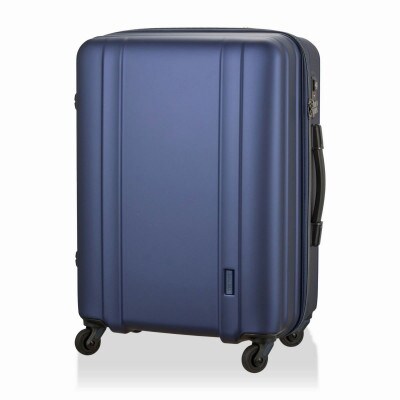 超軽量・頑強スーツケース　ゼログラ ZER2088-56 マットネイビー　Mサイズ