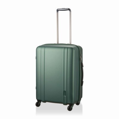 超軽量・頑強スーツケース　ゼログラ ZER2088-56 ミッドナイトグリーン　Mサイズ