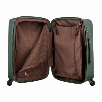 超軽量・頑強スーツケース　ゼログラ ZER2088-56 ミッドナイトグリーン　Mサイズ