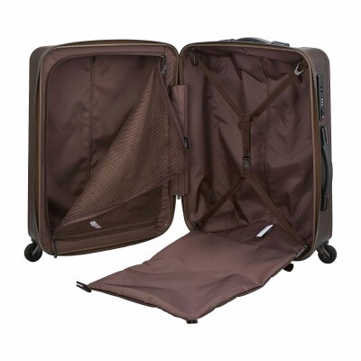 超軽量・頑強スーツケース　ゼログラ ZER2088-56 ブラウン　Mサイズ