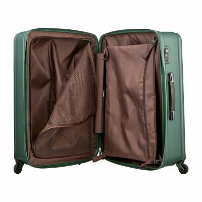 超軽量・頑強スーツケース　ゼログラ ZER2088-66 ミッドナイトグリーン　Lサイズ