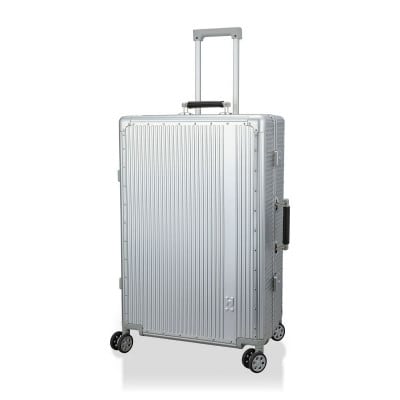 本格アルミ製　スーツケース　ハピタスプラス　HPL1158-Lシルバー　Lサイズ