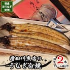 増田川魚店うなぎ白焼【特上2本】