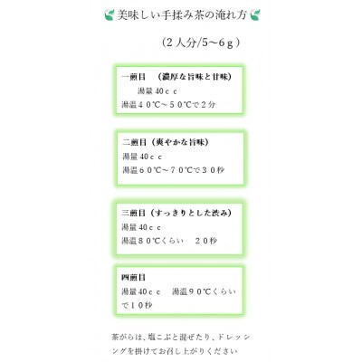 全国手揉茶品評会出品　静岡県茶手揉保存会　「高級」手揉み茶　10g×5袋　個包装
