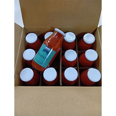 菊川産トマトの無塩トマトジュース 12本セット