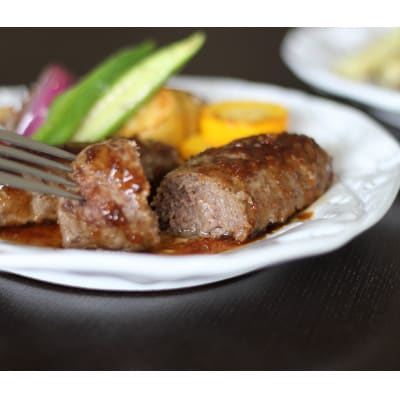 満点! 牛肉100%ハンバーグ (タレ付)セット (180g×4個)×4袋 合計 2.88kg