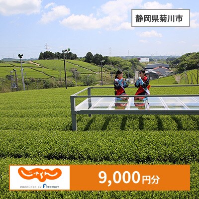 【じゃらんふるさと納税クーポン】 静岡県菊川市でつかえる9,000円 クーポン