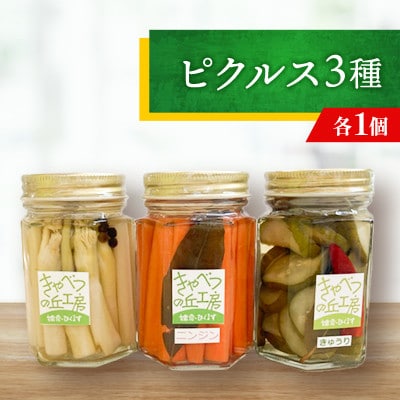 ピクルス3種◆3瓶セット