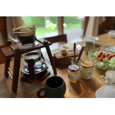ウォールナットのコーヒードリップスタンド