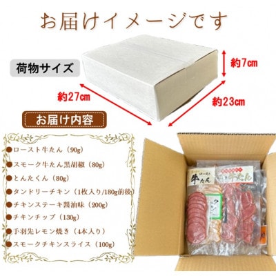 こだわり商品詰め合わせ 人気商品を厳選したセット(燻製・ロースト) HT2-002