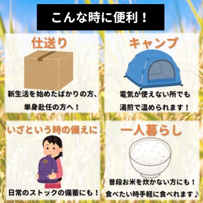 まいすたぁのひとめぼれ【精米】4kg+パックご飯2種類 計6個(つや姫・ひとめぼれ)　HM1-024