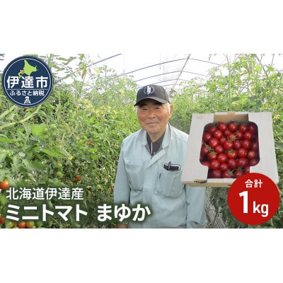北海道伊達産 甘いミニトマト まゆか 1kg