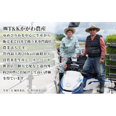 【毎月定期便】北海道伊達市産 ゆめぴりか 5kg 精米全6回