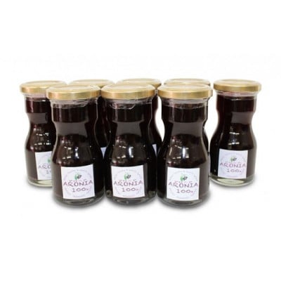 北海道伊達大滝産アロニアセットC　アロニア果汁80ml×8瓶