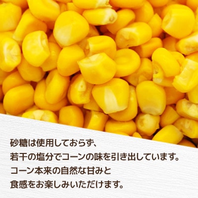 【北海道の契約農家で栽培】自然甘 ホールコーン　230g×12缶　とうもろこし