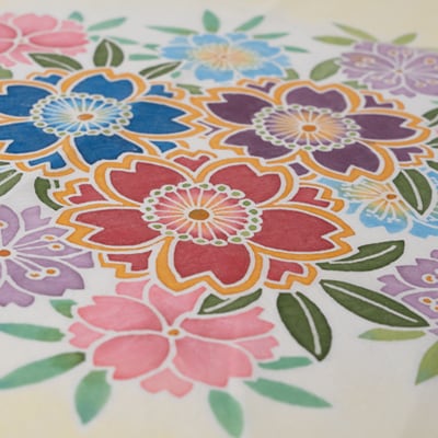 バンダナ友禅(友禅2枚セット)