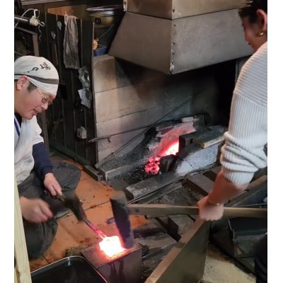 日本刀づくり(鍛錬)見学