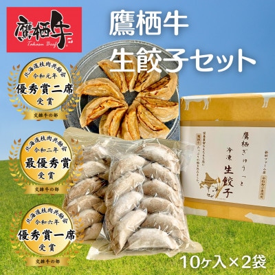 鷹栖ぎゅうっと冷凍生餃子 2袋セット