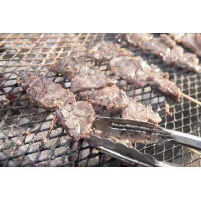 山恵　鹿肉のロース・タンの串物セット(各5本入り) SA101