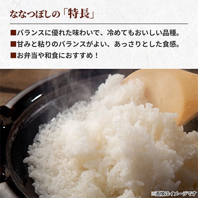 【毎月定期便】北海道鷹栖町 特Aななつぼし 精米 5kg全3回