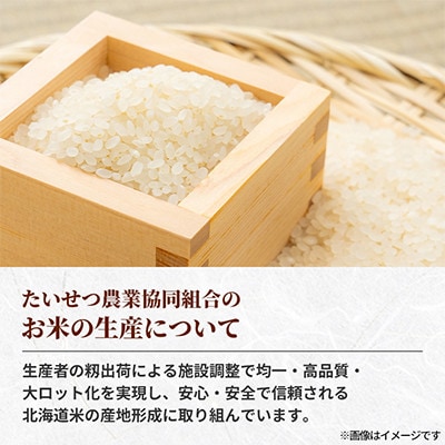 【毎月定期便】北海道鷹栖町 特Aななつぼし 精米 5kg全3回