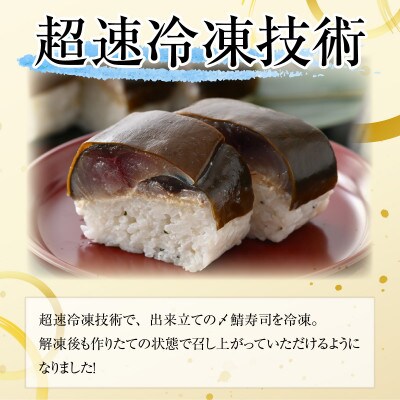 老舗日本料理店が作る「越前福井名物 浅〆鯖寿司」 ハーフサイズ 1本