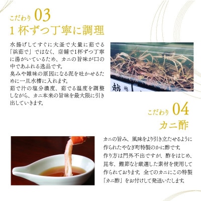 旨い蟹を堪能!身出し済!カニ料理専門店の「訳ありセイコガニ甲羅盛」箱無し3個(70～100g程度)