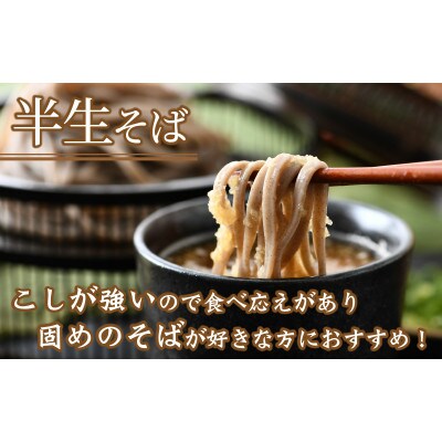 ヤマサ製麺 半生そば 10食(越前そば4食+永平寺そば6食)