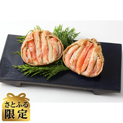 【さとふる限定】[トライアル返礼品][訳あり]越前がに甲羅盛(越前がに甲羅盛175g前後×2個)