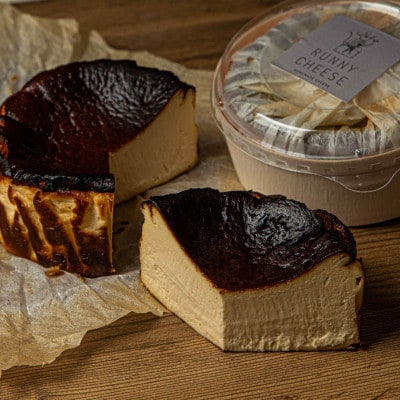 グルテンフリーバスクチーズケーキ　福井市　RUNNYCHEESE