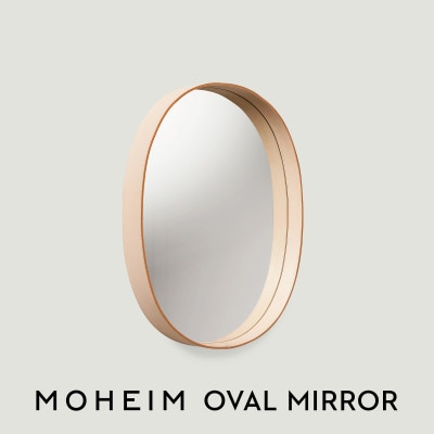MOHEIM OVAL MIRROR (natural)
