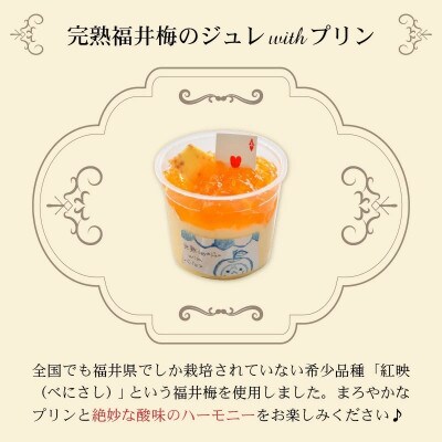 福井を味わう♪ 貴族プリン 6個セット