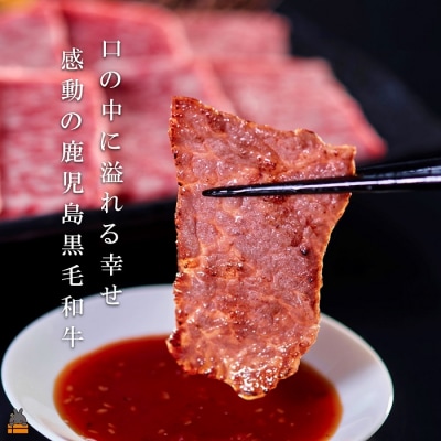 世界自然遺産の島。徳之島生まれ 5等級 鹿児島黒毛和牛 贅沢ロース焼肉 400g