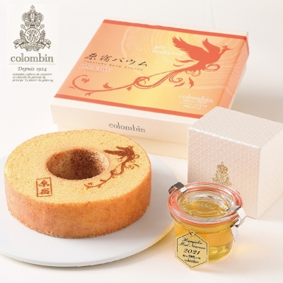 【原宿スイーツ】洋菓子の老舗コロンバン生はちみつとバウムクーヘンのセット