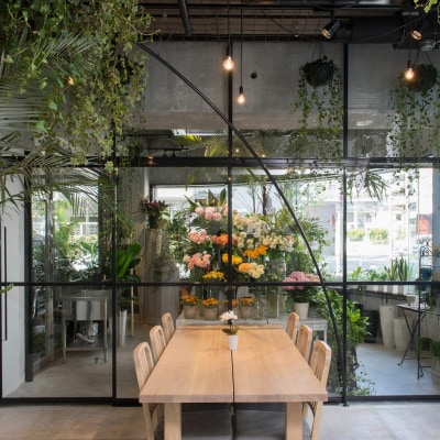 お花屋さんのカフェ ランチセットご利用券